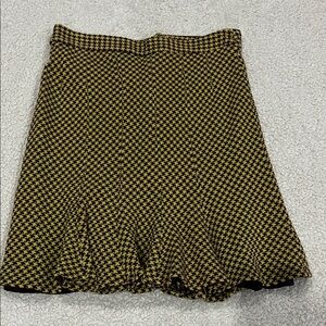 Nanette Lepore Purple and Yellow Skirt Size 2